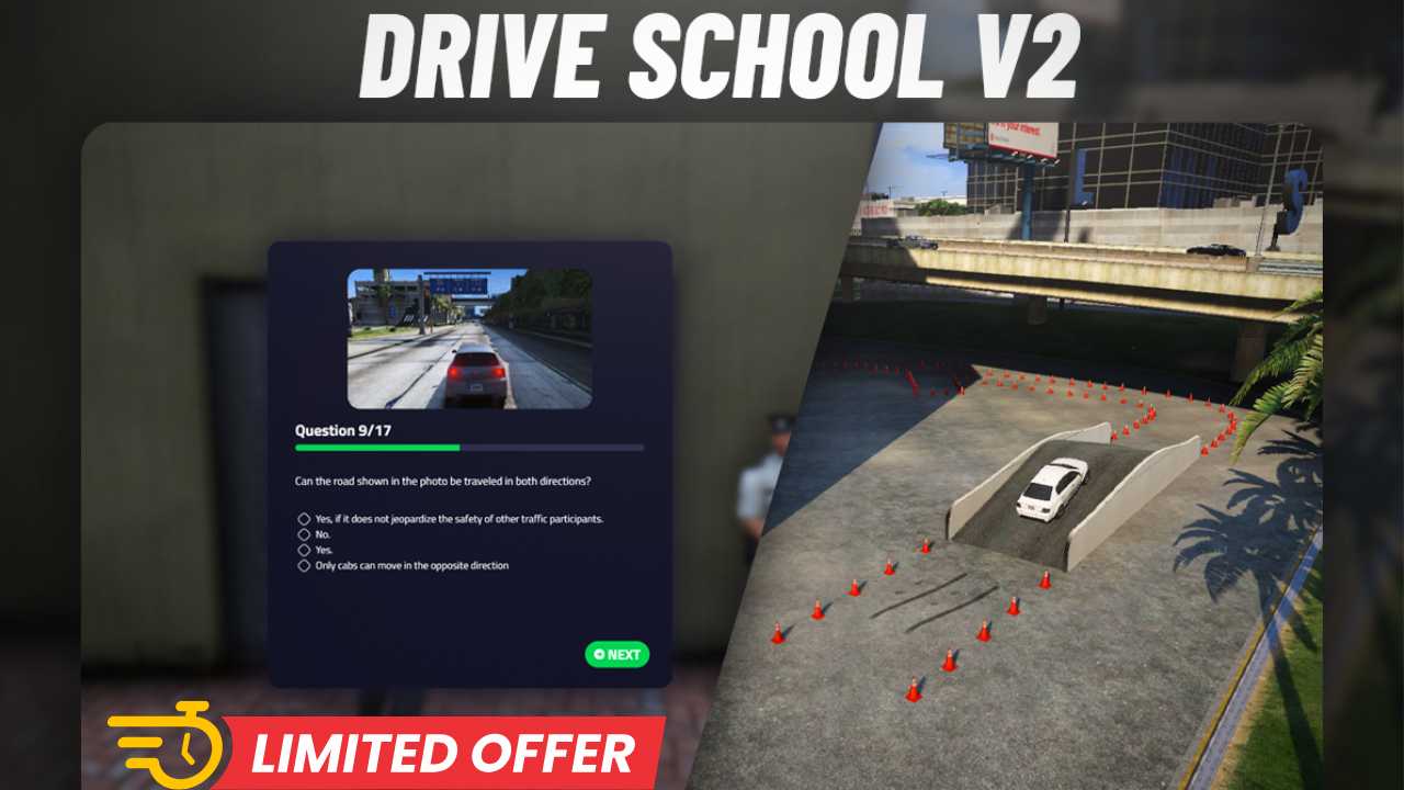 [ESX/QB] driving school