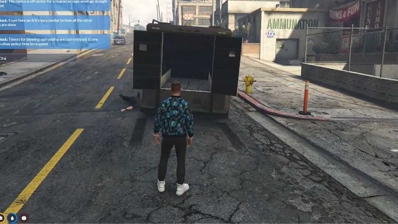 fivem armored truck robberies